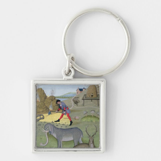 Illustration from the 'Book of Simple Keychain (Front)