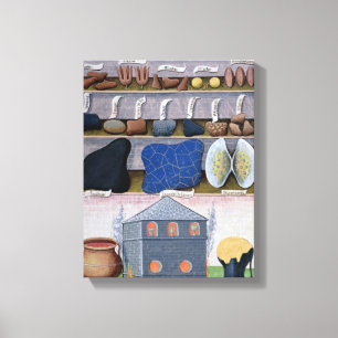 Illustration from the 'Book of Simple Medicines' Canvas Print