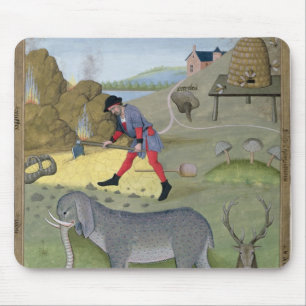 Illustration from the 'Book of Simple Mouse Pad