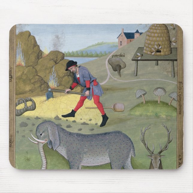 Illustration from the 'Book of Simple Mouse Pad (Front)