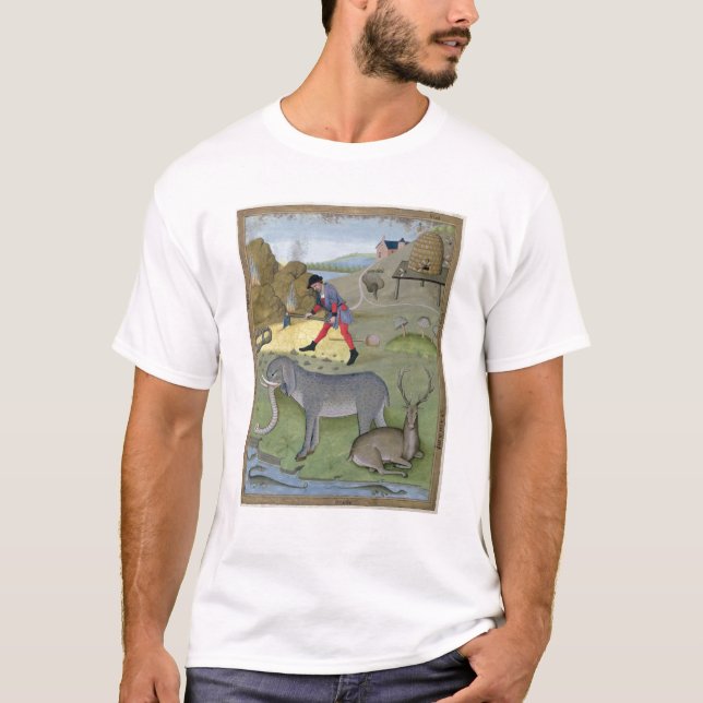 Illustration from the 'Book of Simple T-Shirt (Front)