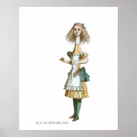 Illustration from The Nursery Alice