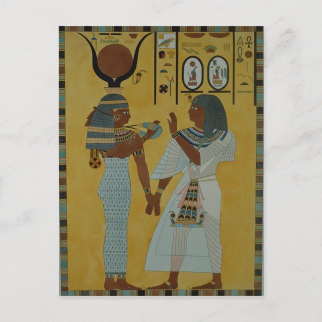 Illustration from the Tombs of the valley Postcard (Front)