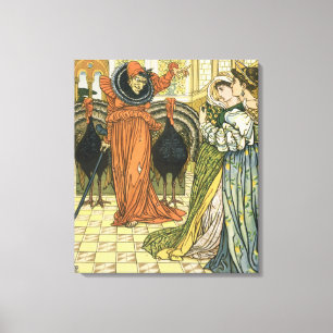 Illustration from The Yellow Dwarf, first edition Canvas Print