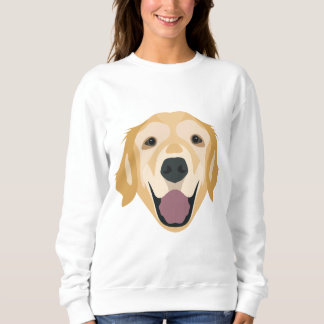 Illustration Golden Retriever Sweatshirt