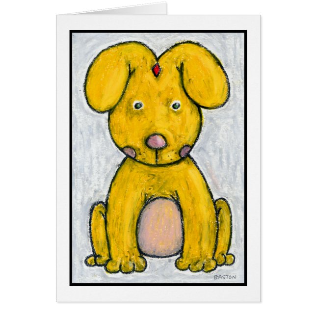 Illustration humoristique de chien, art de Denis (Devant)