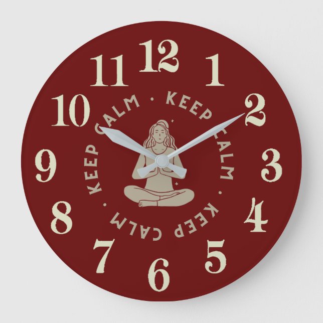 Illustration Large Clock (Front)