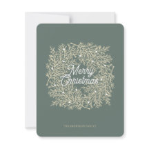 illustration leaves abeto corona of green Christma