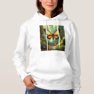 Illustration Lifelike Butterfly ' Sweat - shirt à