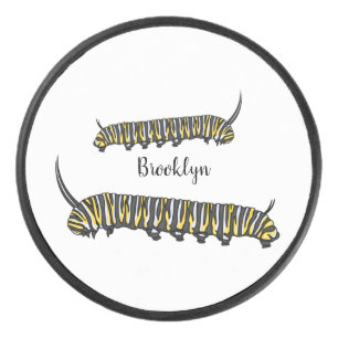Illustration Monarch caterpillar