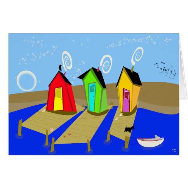 Illustration numérique originale "3-Stages " (Devant horizontal)
