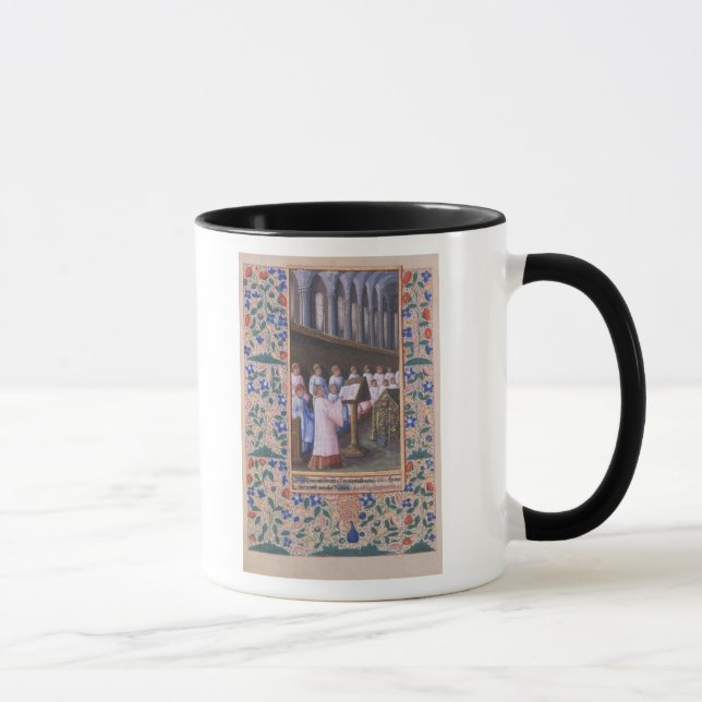 Illustration of a funeral service mug (Right)