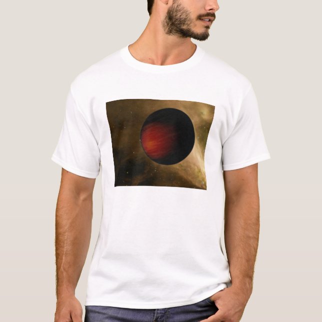 Illustration of a hot Jupiter called HD 149026b T-Shirt (Front)
