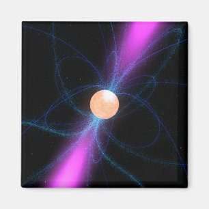 Illustration of a pulsar 2 magnet
