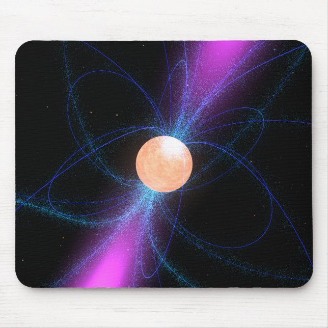 Illustration of a pulsar 2 mouse pad (Front)