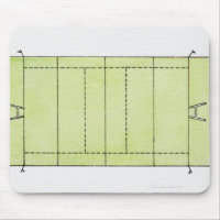 Illustration of a rugby pitch