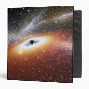 Illustration of a supermassive black hole binder