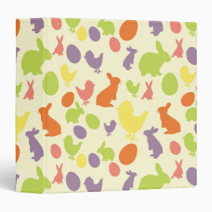 Illustration of Easter background Binder
