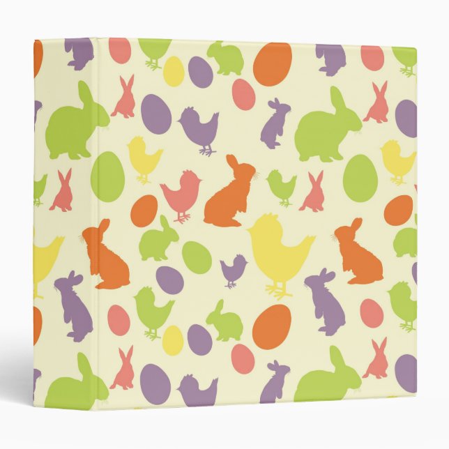 Illustration of Easter background Binder (Front/Spine)