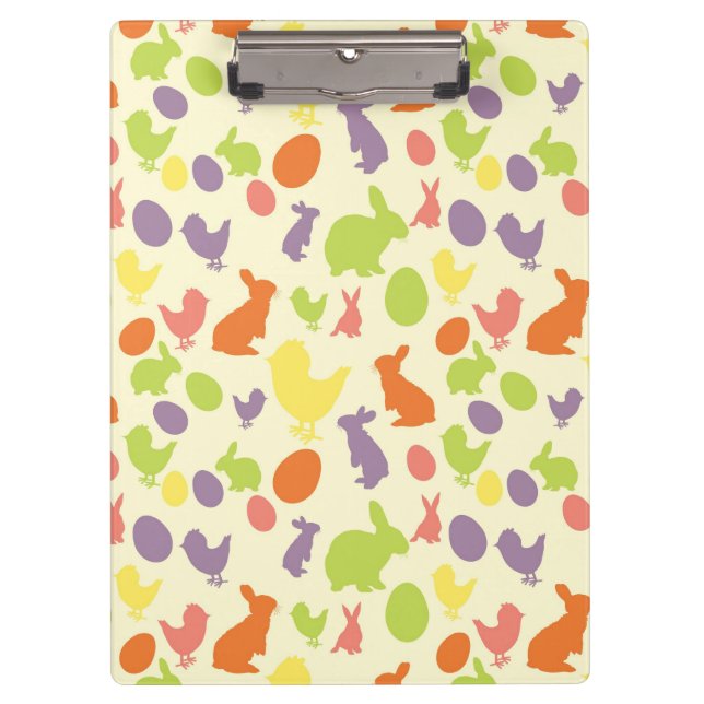 Illustration of Easter background Clipboard (Front)