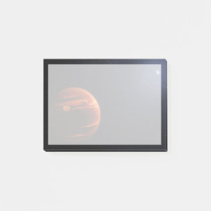 Illustration Of Exoplanet Vhs 1256 B And Its Stars Post-it Notes