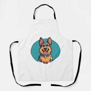 illustration of German shepherd Classic T-Shirt (1 Apron