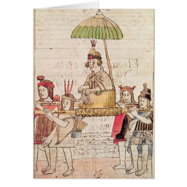 Illustration of Huascar Inca (Front)