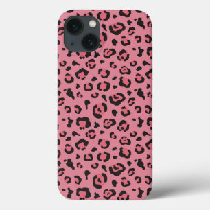 Illustration of Leopard Pink Animal iPhone 13 Case