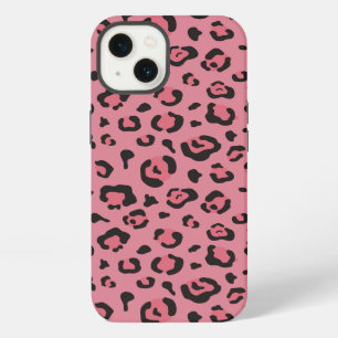 Illustration of Leopard Pink Animal iPhone 13 Case