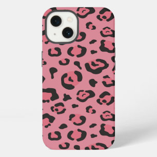 Illustration of Leopard Pink Animal iPhone 13 Case