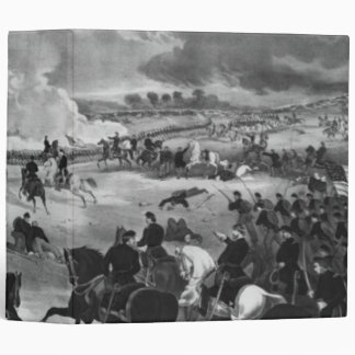 Illustration of the Battle of Gettysburg Binder