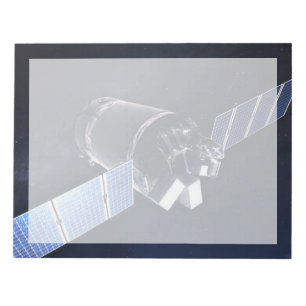 Illustration Of The Dragon Xl Spacecraft. Notepad