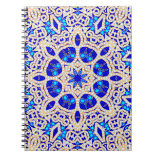 Illustration of vintage background with precious s notebook