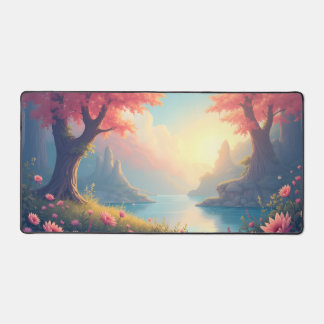 illustration on a Desk Mat