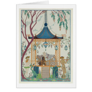 Illustration pour des "fêtes Galantes" par Paul