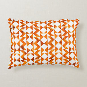 Illustration seamless boho geometric pattern isola accent pillow