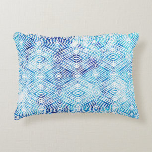 Illustration seamless boho geometric pattern isola accent pillow