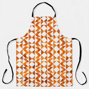 Illustration seamless boho geometric pattern isola apron