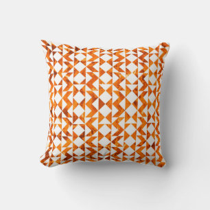 Illustration seamless boho geometric pattern isola throw pillow