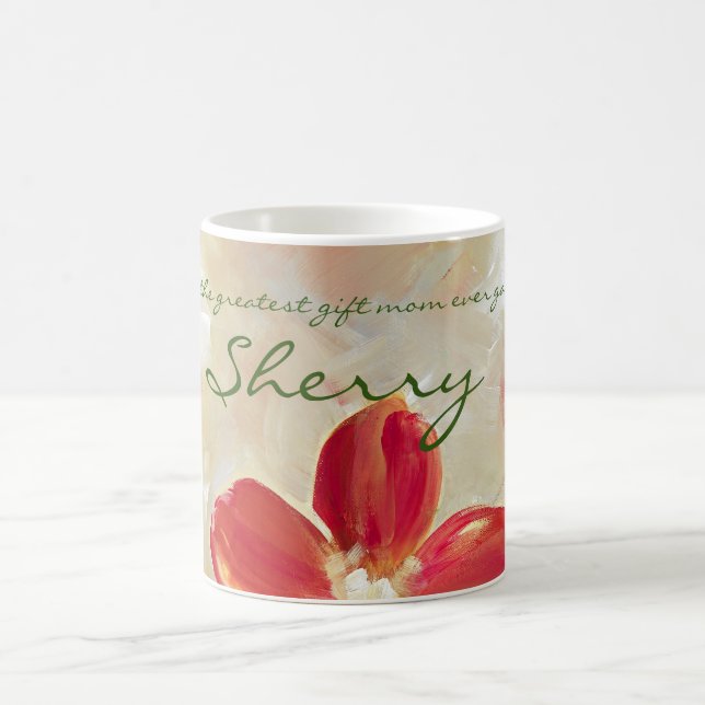 Illustration sur une tasse : cadeau personnalisé, (Centre)
