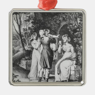 Illustration 'The Sorrows of Werther' by Metal Ornament
