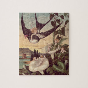 Illustration to 'Thumbkinetta', by Hans Christian Jigsaw Puzzle