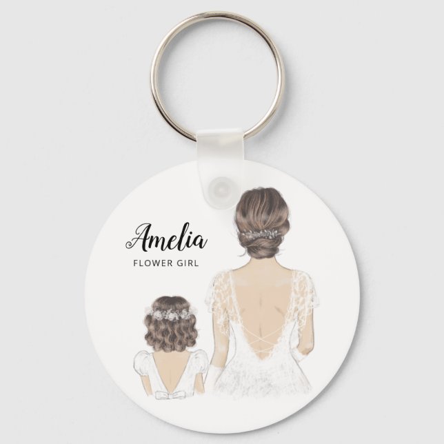 Illustration tu seras mon porte-clés de fille de f (Recto)