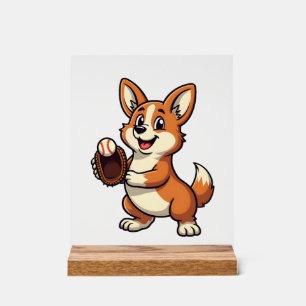 Illustration vectorielle de dessin animé corgi chi