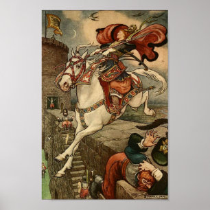 Illustration Vintage Affiche Frank C. Pape