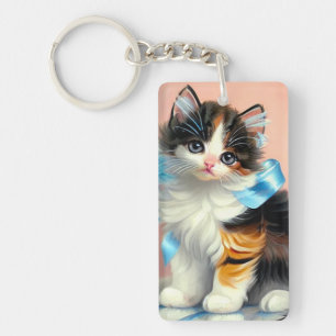 Illustration vintage Calico Kitten