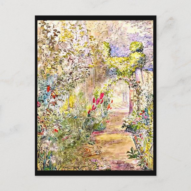 Illustration Vintage Carte Postale-Beatrix Potter  (Devant)