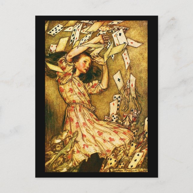 Illustration Vintage carte postale-Rackham 39 (Devant)