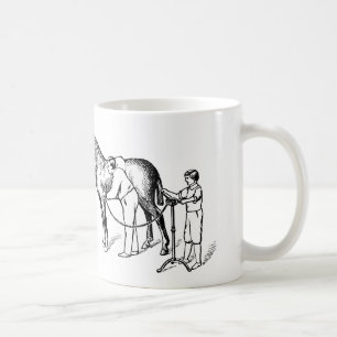 ILLUSTRATION vintage Cheval Climatisation Mug