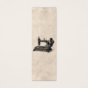 Illustration vintage de machine à coudre de 1800s